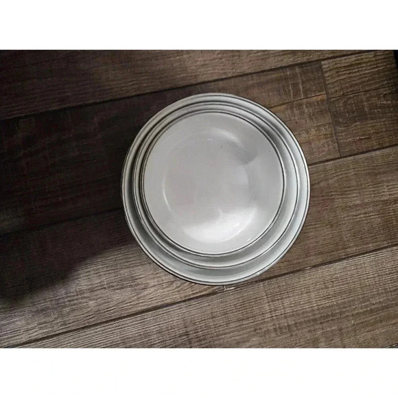 Vintage Kobe Kitchen Bowls Floral Pattern Enamel Metal Mixing Nesting Bowls - Picture 5 of 5